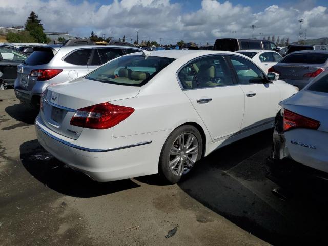 KMHGC4DD6CU164873 - 2012 HYUNDAI GENESIS 3.8L WHITE photo 3