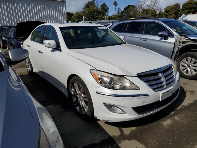 KMHGC4DD6CU164873 - 2012 HYUNDAI GENESIS 3.8L WHITE photo 4