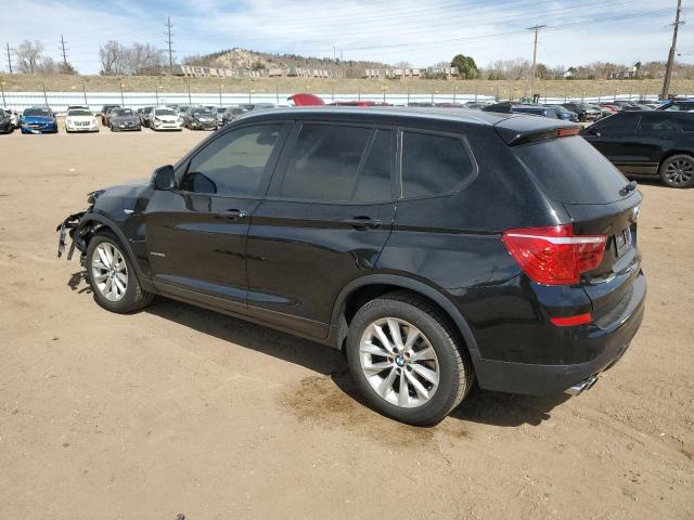 5UXWX9C38H0W73774 - 2017 BMW X3 XDRIVE28I BLACK photo 2