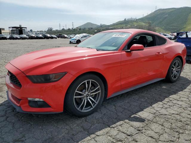 1FA6P8TH9H5247947 - 2017 FORD MUSTANG RED photo 1
