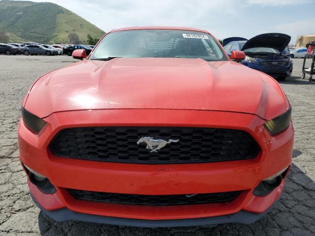 1FA6P8TH9H5247947 - 2017 FORD MUSTANG RED photo 5