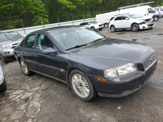 YV1TS90D211196754 - 2001 VOLVO S80 T6 EXECTUVIE GRAY photo 4
