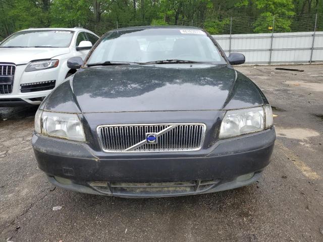 YV1TS90D211196754 - 2001 VOLVO S80 T6 EXECTUVIE GRAY photo 5