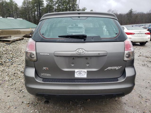 2T1KR32E96C596457 - 2006 TOYOTA COROLLA MA XR GRAY photo 6