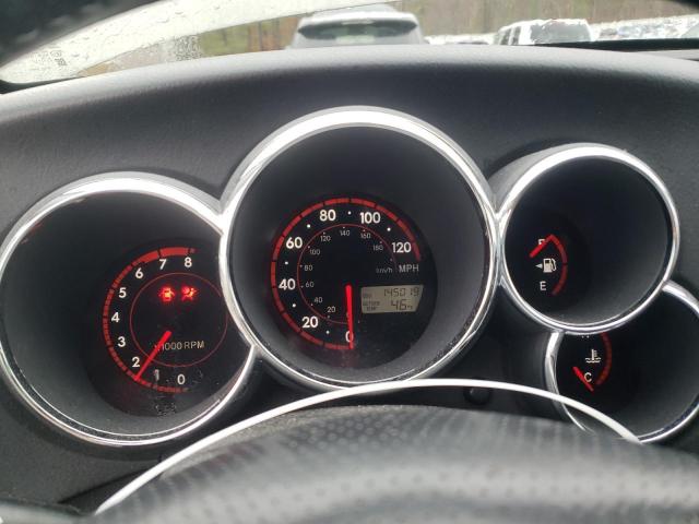 2T1KR32E96C596457 - 2006 TOYOTA COROLLA MA XR GRAY photo 9