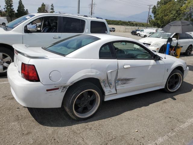 1FAFP40481F118642 - 2001 FORD MUSTANG WHITE photo 3