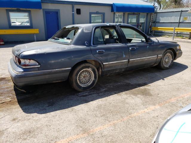 2MELM75W6PX688720 - 1993 MERCURY GRAND MARQ LS BLUE photo 3