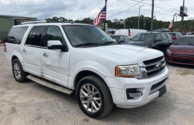 1FMJK1KT8HEA16694 - 2017 FORD EXPEDITION EL LIMITED WHITE photo 1