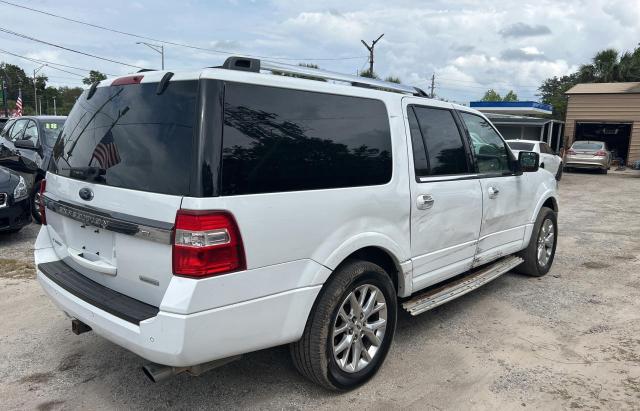 1FMJK1KT8HEA16694 - 2017 FORD EXPEDITION EL LIMITED WHITE photo 4