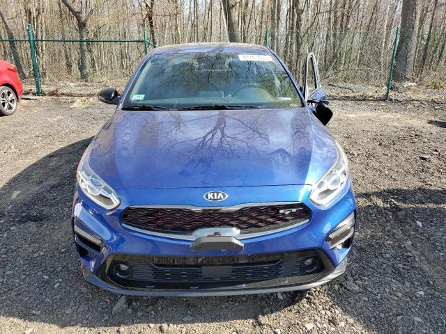 3KPF44AC2ME395438 - 2021 KIA FORTE GT BLUE photo 5