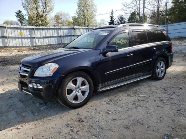 4JGBF7BE1BA638923 - 2011 MERCEDES-BENZ GL 450 4MATIC BLUE photo 1