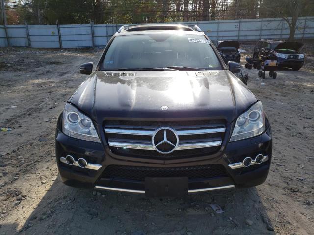 4JGBF7BE1BA638923 - 2011 MERCEDES-BENZ GL 450 4MATIC BLUE photo 5
