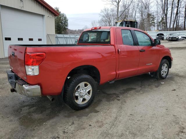 5TFUM5F19BX018851 - 2011 TOYOTA TUNDRA DOUBLE CAB SR5 RED photo 3