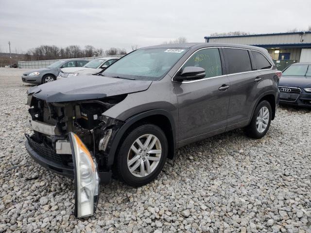 2015 TOYOTA HIGHLANDER LE, 