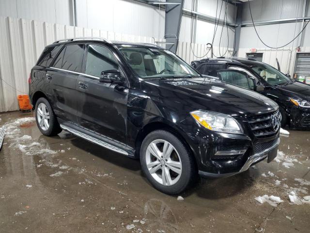 4JGDA5HB7DA197391 - 2013 MERCEDES-BENZ ML 350 4MATIC BLACK photo 4