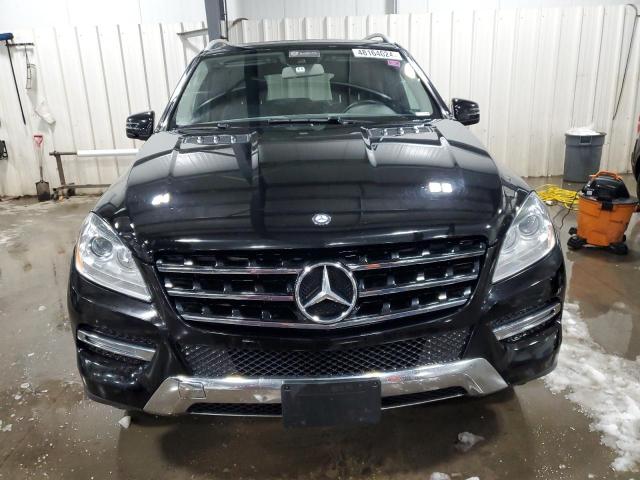 4JGDA5HB7DA197391 - 2013 MERCEDES-BENZ ML 350 4MATIC BLACK photo 5