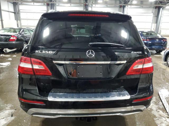 4JGDA5HB7DA197391 - 2013 MERCEDES-BENZ ML 350 4MATIC BLACK photo 6