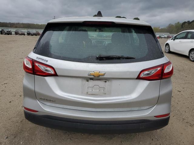 3GNAXHEV2KS664872 - 2019 CHEVROLET EQUINOX LS SILVER photo 6