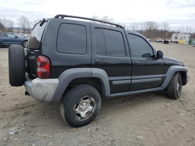 1J4GL48K26W144474 - 2006 JEEP LIBERTY SPORT BLACK photo 3