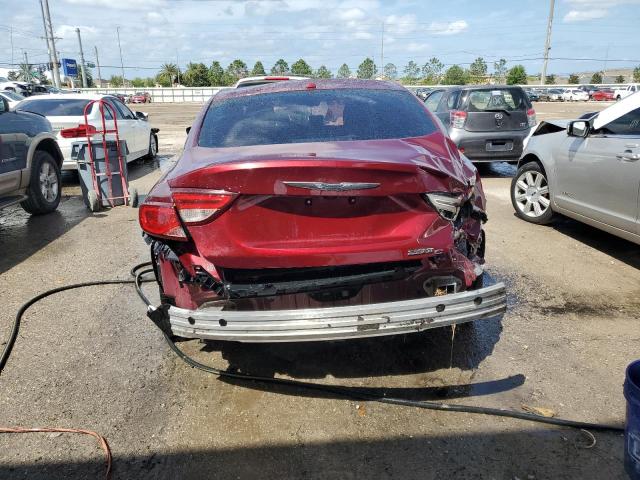 1C3CCCCB9FN623622 - 2015 CHRYSLER 200 C BURGUNDY photo 6