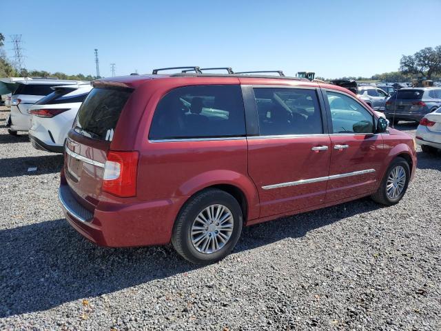 2C4RC1CG8ER143725 - 2014 CHRYSLER TOWN & COU TOURING L MAROON photo 3