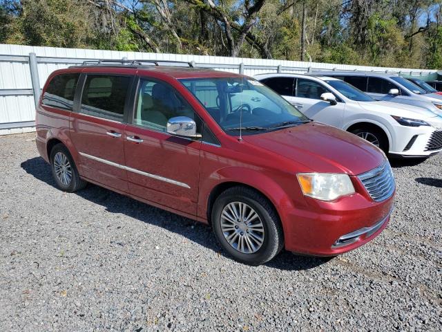2C4RC1CG8ER143725 - 2014 CHRYSLER TOWN & COU TOURING L MAROON photo 4