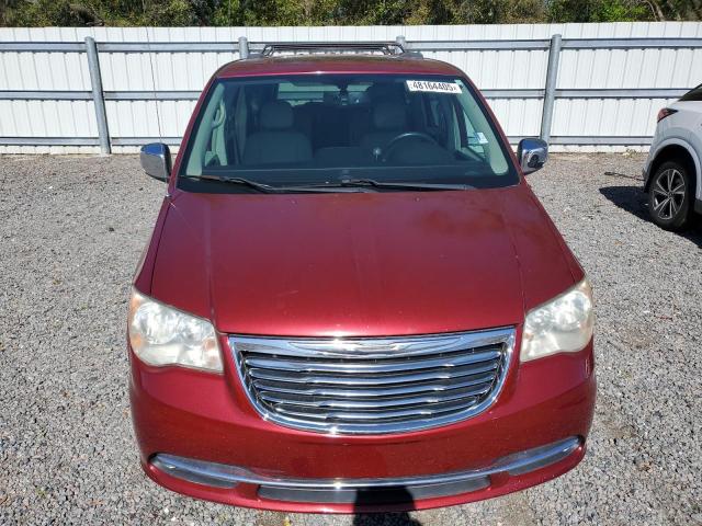 2C4RC1CG8ER143725 - 2014 CHRYSLER TOWN & COU TOURING L MAROON photo 5