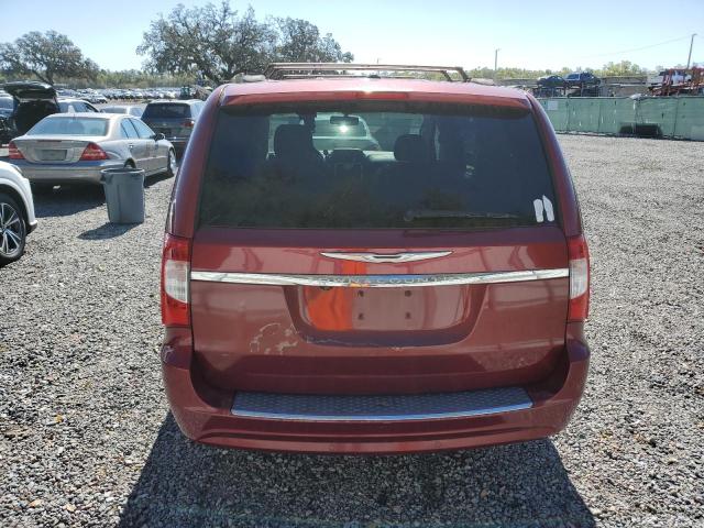 2C4RC1CG8ER143725 - 2014 CHRYSLER TOWN & COU TOURING L MAROON photo 6