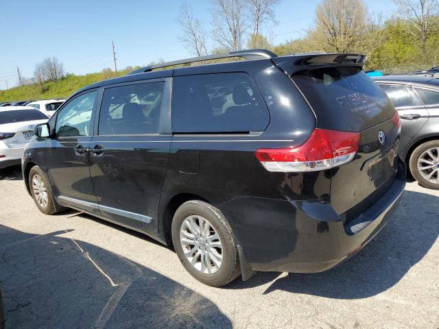 5TDYK3DC2ES524810 - 2014 TOYOTA SIENNA XLE BLACK photo 2