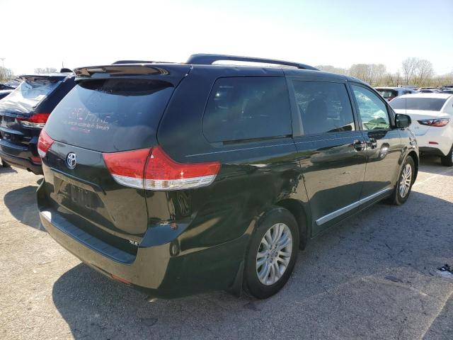 5TDYK3DC2ES524810 - 2014 TOYOTA SIENNA XLE BLACK photo 3