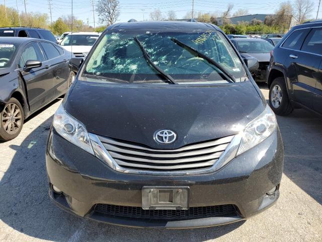 5TDYK3DC2ES524810 - 2014 TOYOTA SIENNA XLE BLACK photo 5