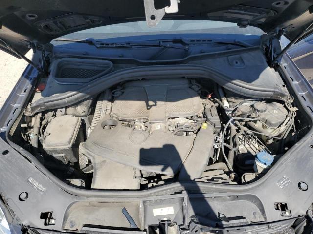 4JGDA5HB1CA029034 - 2012 MERCEDES-BENZ ML 350 4MATIC BLACK photo 12