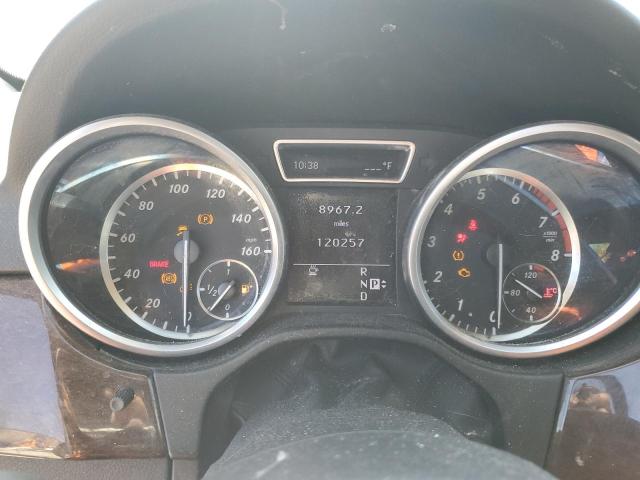 4JGDA5HB1CA029034 - 2012 MERCEDES-BENZ ML 350 4MATIC BLACK photo 9