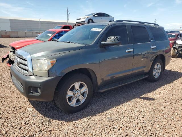 5TDZY68A18S013252 - 2008 TOYOTA SEQUOIA LIMITED GRAY photo 1