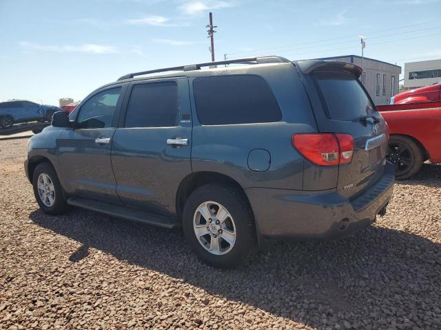 5TDZY68A18S013252 - 2008 TOYOTA SEQUOIA LIMITED GRAY photo 2