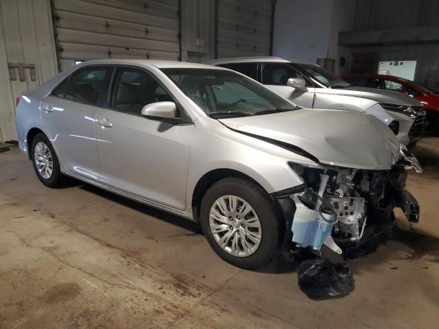 4T4BF1FK1DR302984 - 2013 TOYOTA CAMRY L SILVER photo 4