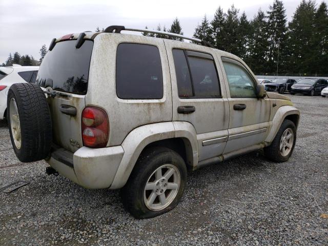 1J4GL58K05W578607 - 2005 JEEP LIBERTY LIMITED SILVER photo 3