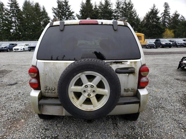 1J4GL58K05W578607 - 2005 JEEP LIBERTY LIMITED SILVER photo 6