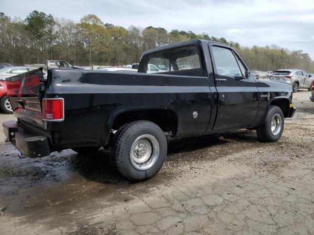 1GCCC14H0DF352735 - 1983 CHEVROLET C10 BLACK photo 3