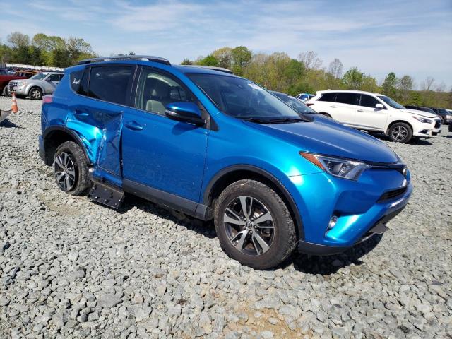 JTMRFREV6JD233583 - 2018 TOYOTA RAV4 ADVENTURE BLUE photo 4