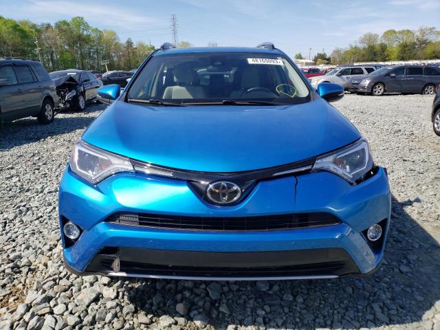 JTMRFREV6JD233583 - 2018 TOYOTA RAV4 ADVENTURE BLUE photo 5