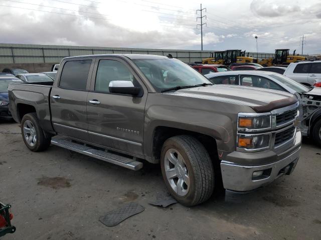 3GCPCSEC7EG136889 - 2014 CHEVROLET SILVERADO C1500 LTZ BROWN photo 4