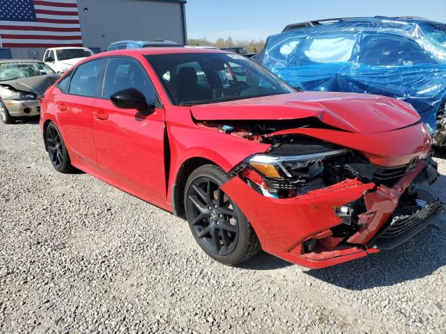 2HGFE2F56NH524798 - 2022 HONDA CIVIC SPORT 红色 照片 4