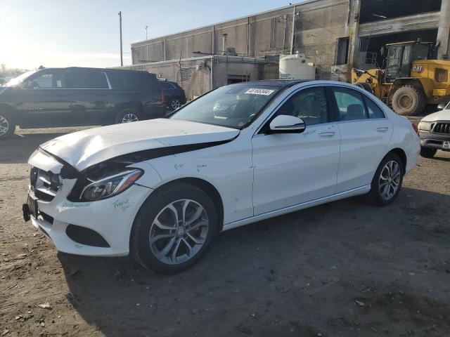 55SWF4KB2GU097260 - 2016 MERCEDES-BENZ C 300 4MATIC WHITE photo 1