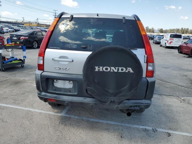 JHLRD78842C076341 - 2002 HONDA CR-V EX SILVER photo 6