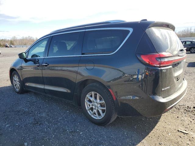 2C4RC1BG8MR584948 - 2021 CHRYSLER PACIFICA TOURING L BLACK photo 2