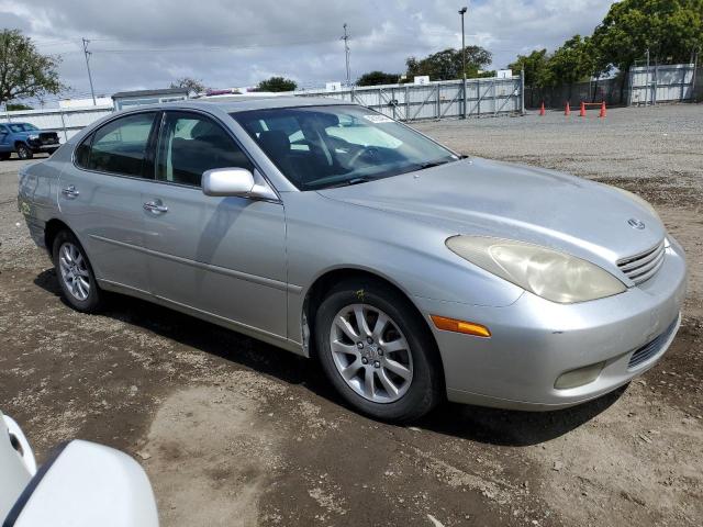 JTHBA30G545045477 - 2004 LEXUS ES 330 SILVER photo 4