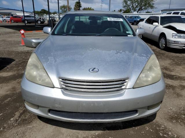 JTHBA30G545045477 - 2004 LEXUS ES 330 SILVER photo 5