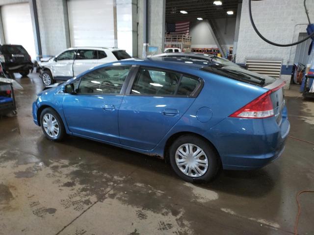 JHMZE2H50AS008074 - 2010 HONDA INSIGHT LX BLUE photo 2