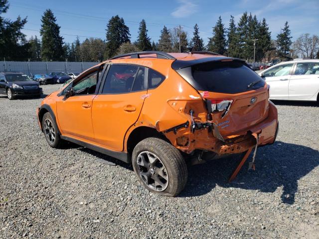 JF2GTAAC7JH291234 - 2018 SUBARU CROSSTREK ORANGE photo 2